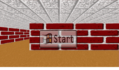 Windows 98 Maze Screensaver